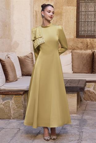 Blanca Exclusive Yeşil Abiye