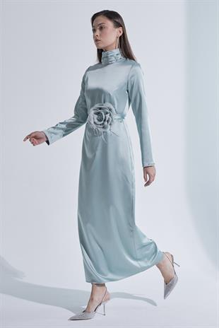 Camila Elbise Mint Yeşili