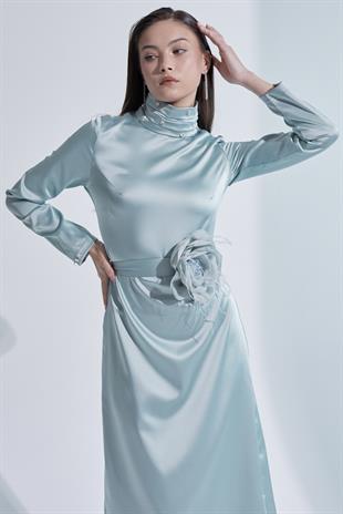 Camila Elbise Mint Yeşili