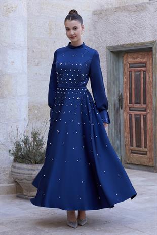 Carmen Exclusive Lacivert Abiye