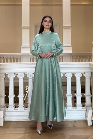 Carmen Exclusive Mint Yeşili