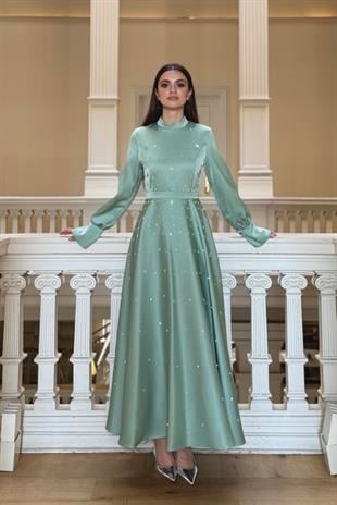 Carmen Exclusive Mint Yeşili