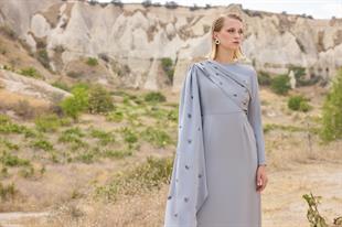 Delmer Exclusive Elbise Antrasit