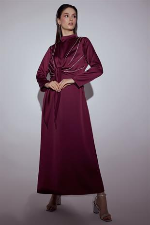 Desire Fonksiyonel Elbise Bordo