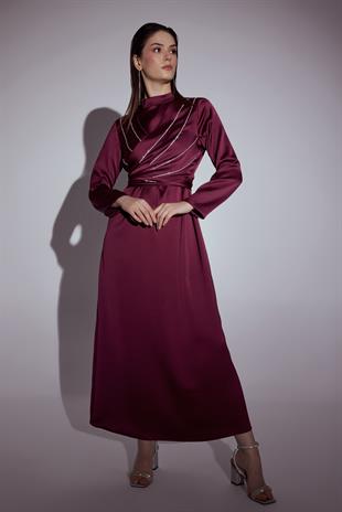 Desire Fonksiyonel Elbise Bordo