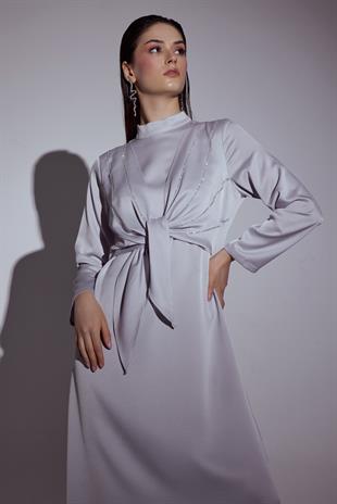 Desire Fonksiyonel Elbise Gri