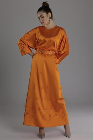 Elly Elbise Turuncu