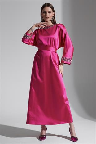 Leonetta Elbise Fuşya