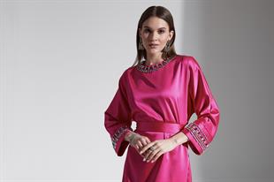 Leonetta Elbise Fuşya