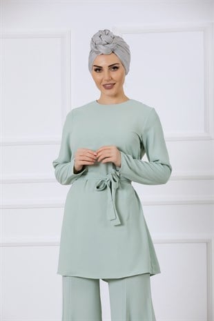 Mezuniyet Takımı Mint Yeşili