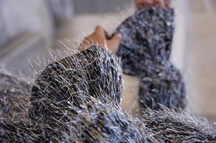 Sim İp Dokulu Limited Edition Tunik Gümüş