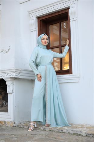 Tulum Özel Abraham Seri Mint Yeşili