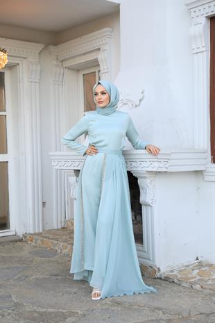 Tulum Özel Abraham Seri Mint Yeşili