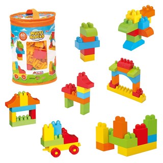 Multi Blocks 62 Parça Torbalı Lego Oyun Seti