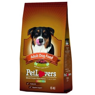 Pet Lovers Biftekli Yetişkin Köpek Maması 15 Kg