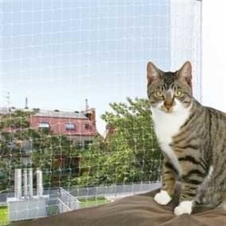 Trixie Kedi Cam Koruma Ağı 4X3M, Transparan