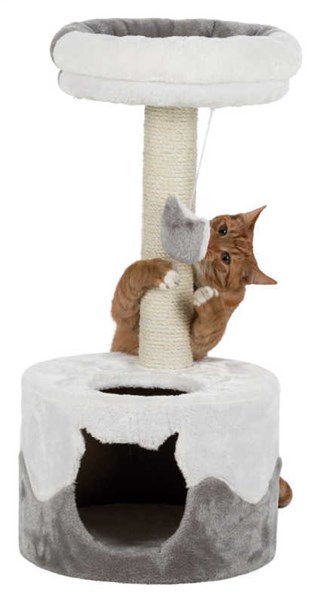 Trixie Kedi Tırmalaması Ve Evi, 71 cm, Beyaz/Gri