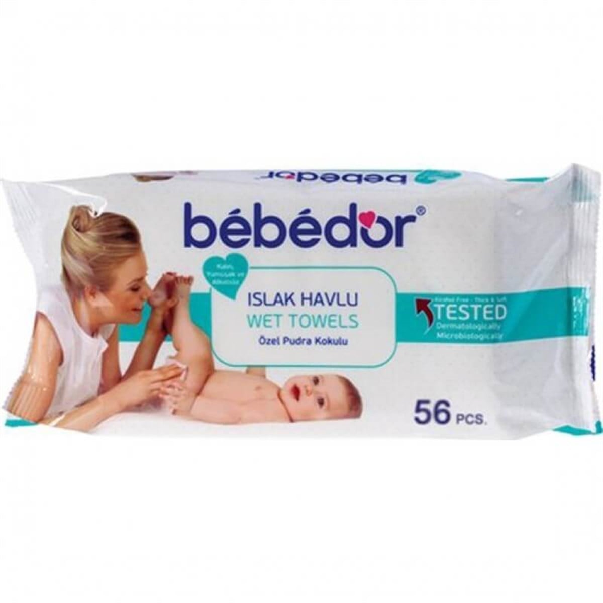 BEBEDOR ISLAK HAVLU 56LI