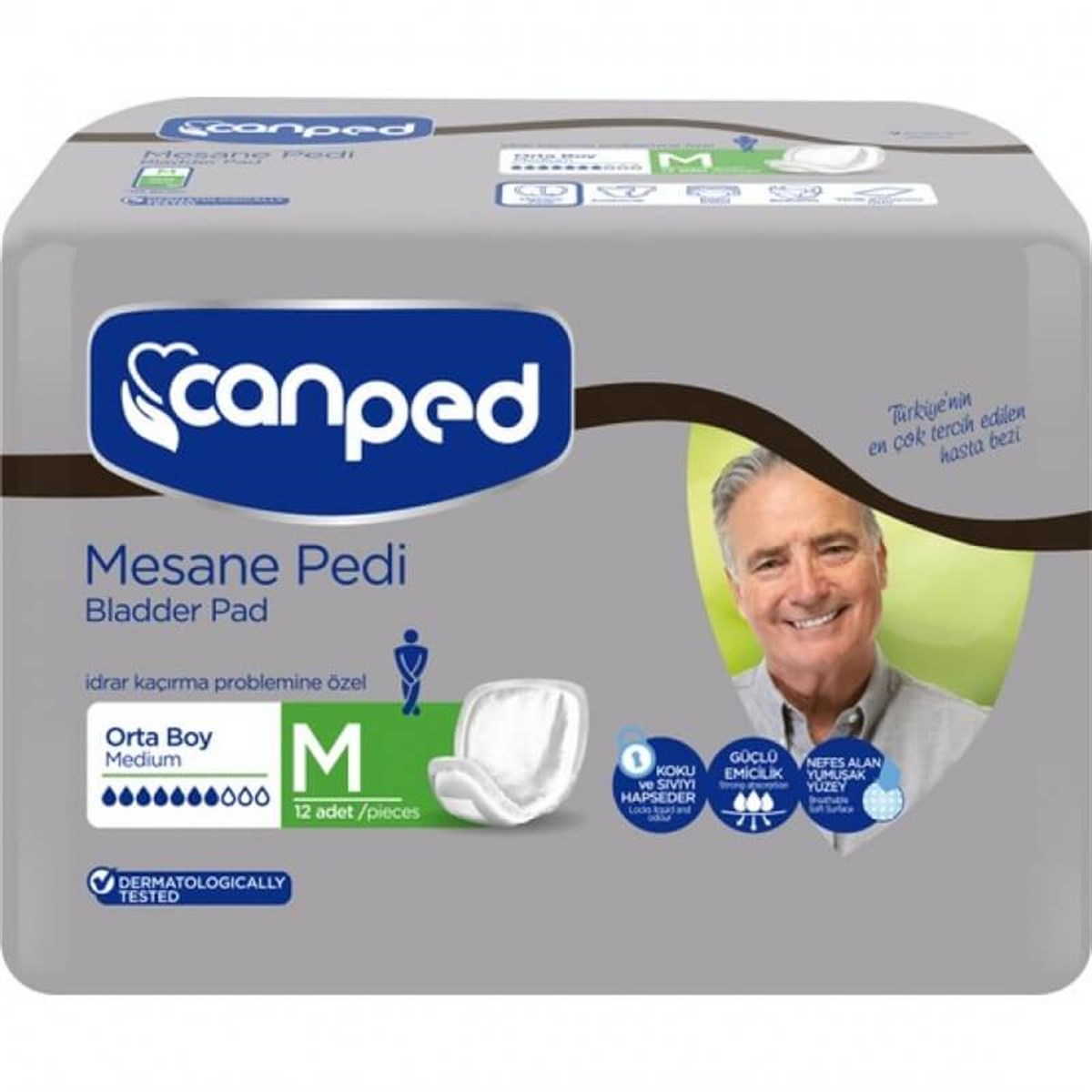 CANPED MESANE PEDI ERKEK 12LI
