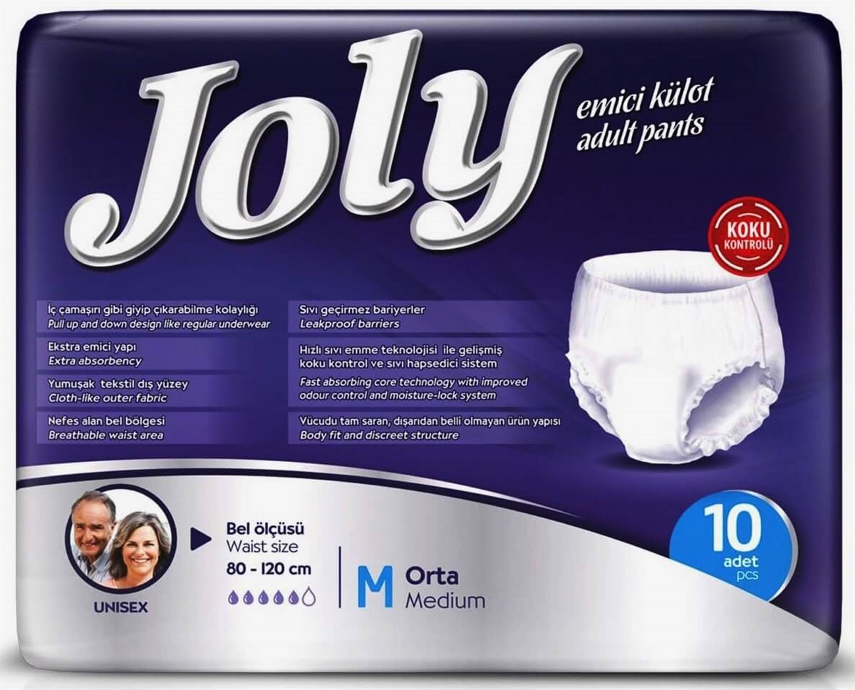 JOLY EMİCİ KÜLOT MEDIUM 10'LU
