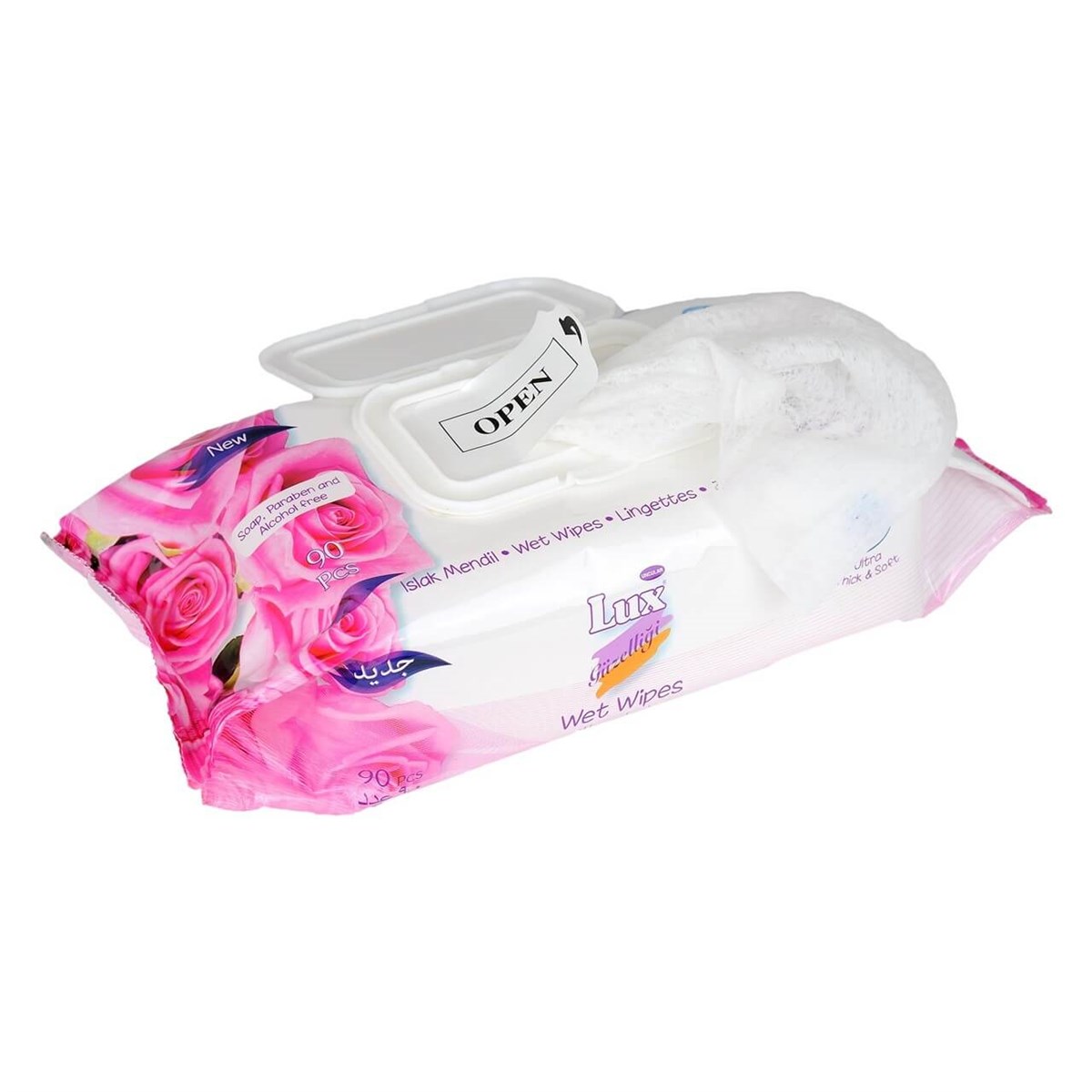 LUX ISLAK MENDİL GÜL 90 LI