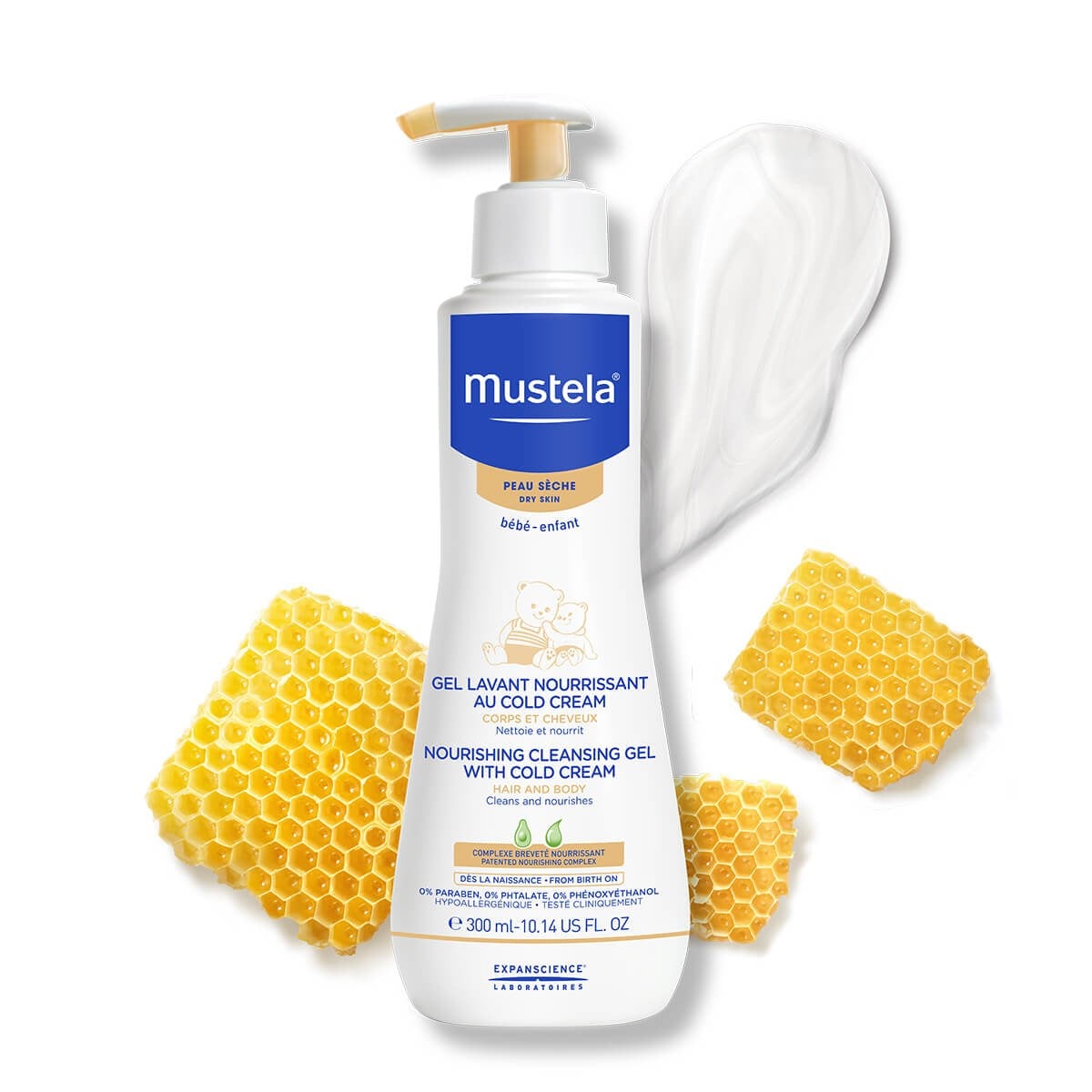 MUSTELA COLD CREM İÇEREN TEMİZLEME JELİ 300ML