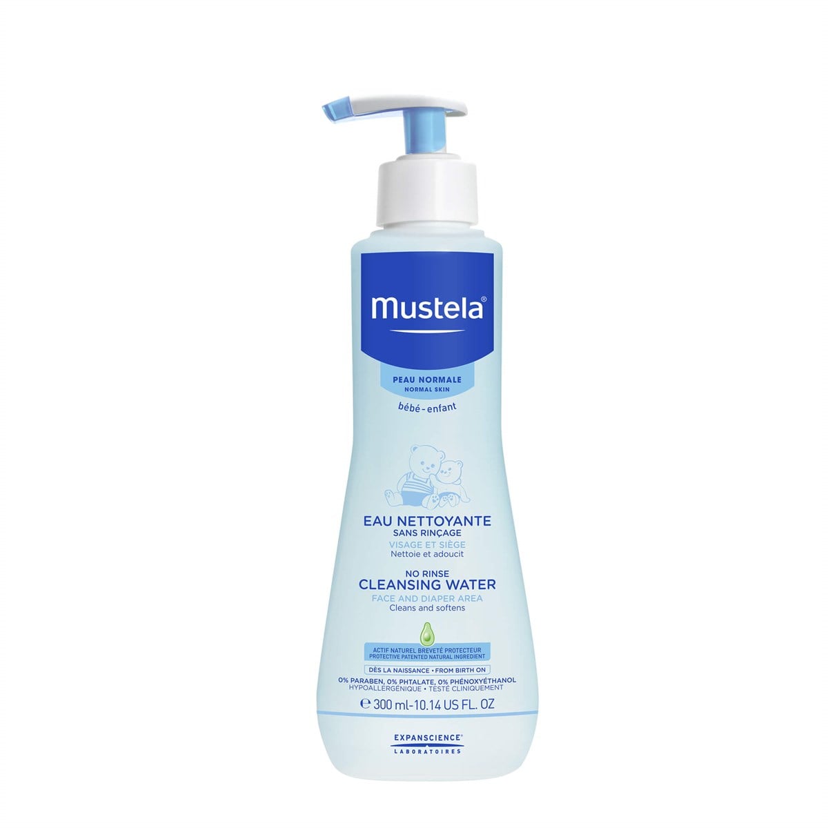 MUSTELA DURULAMA GEREKTİRMEYEN TEMİZLEME SIVISI (NORMAL CİLT)300ML