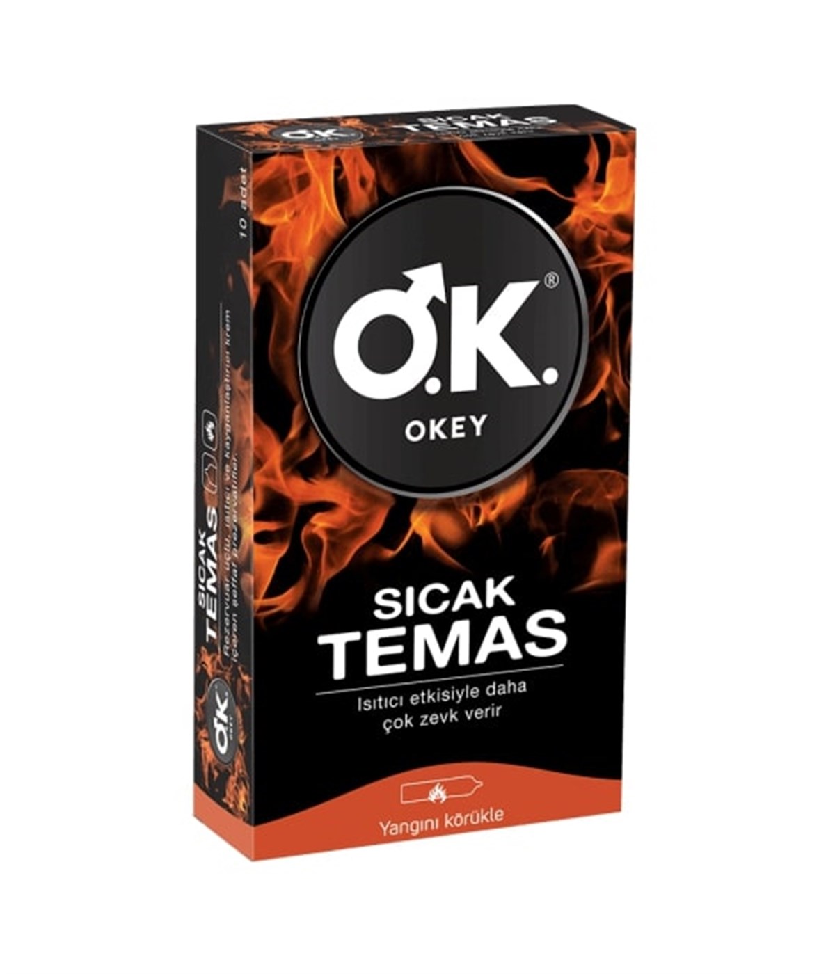 OKEY PREZERVATİF SICAK TEMAS 10LU