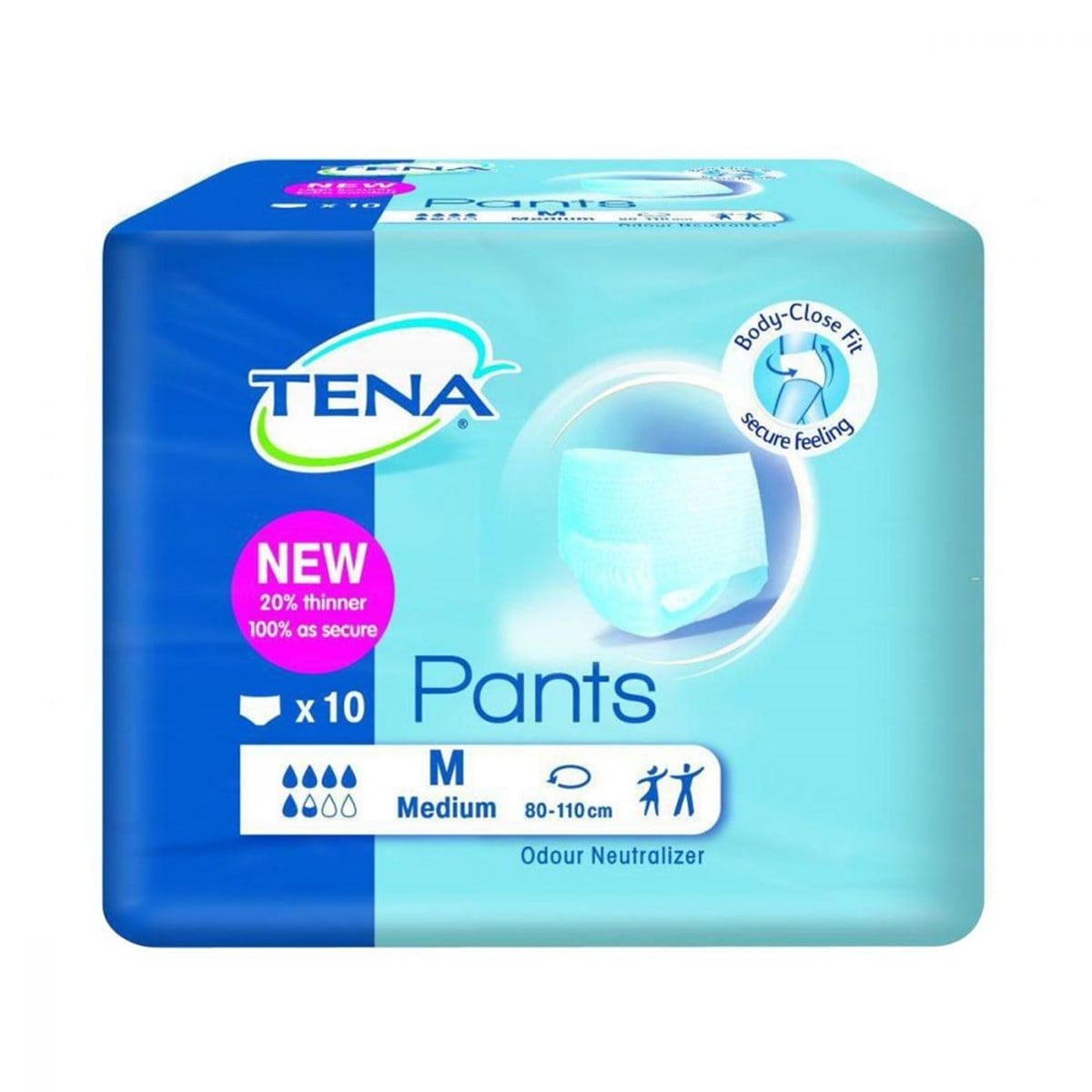 TENA PANTS NORMAL EMİCİ KÜLOT EKONOMIK MEDIUM 10'LU