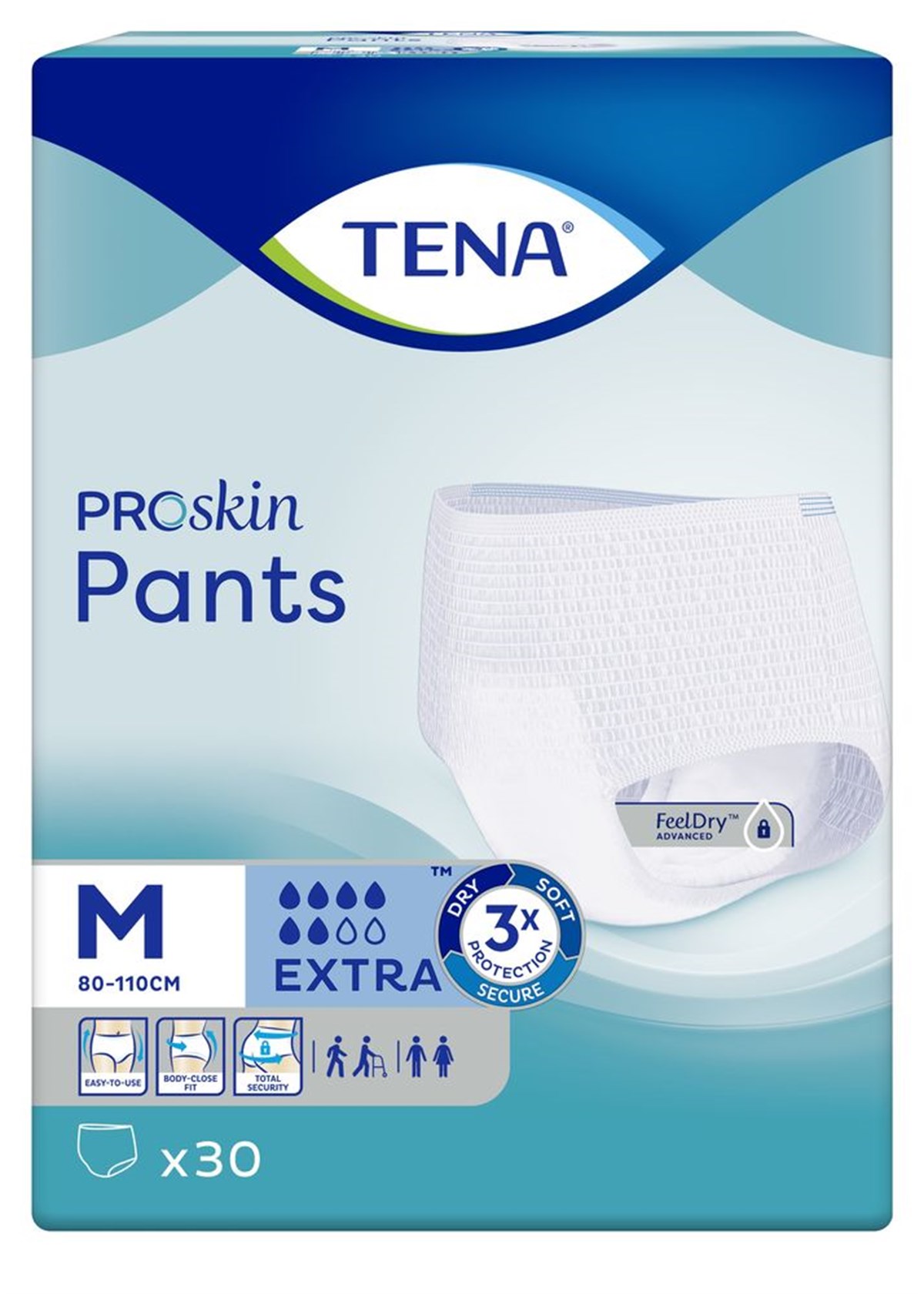 TENA PANTS PLUS EMİCİ KÜLOT MEDIUM 30'LU