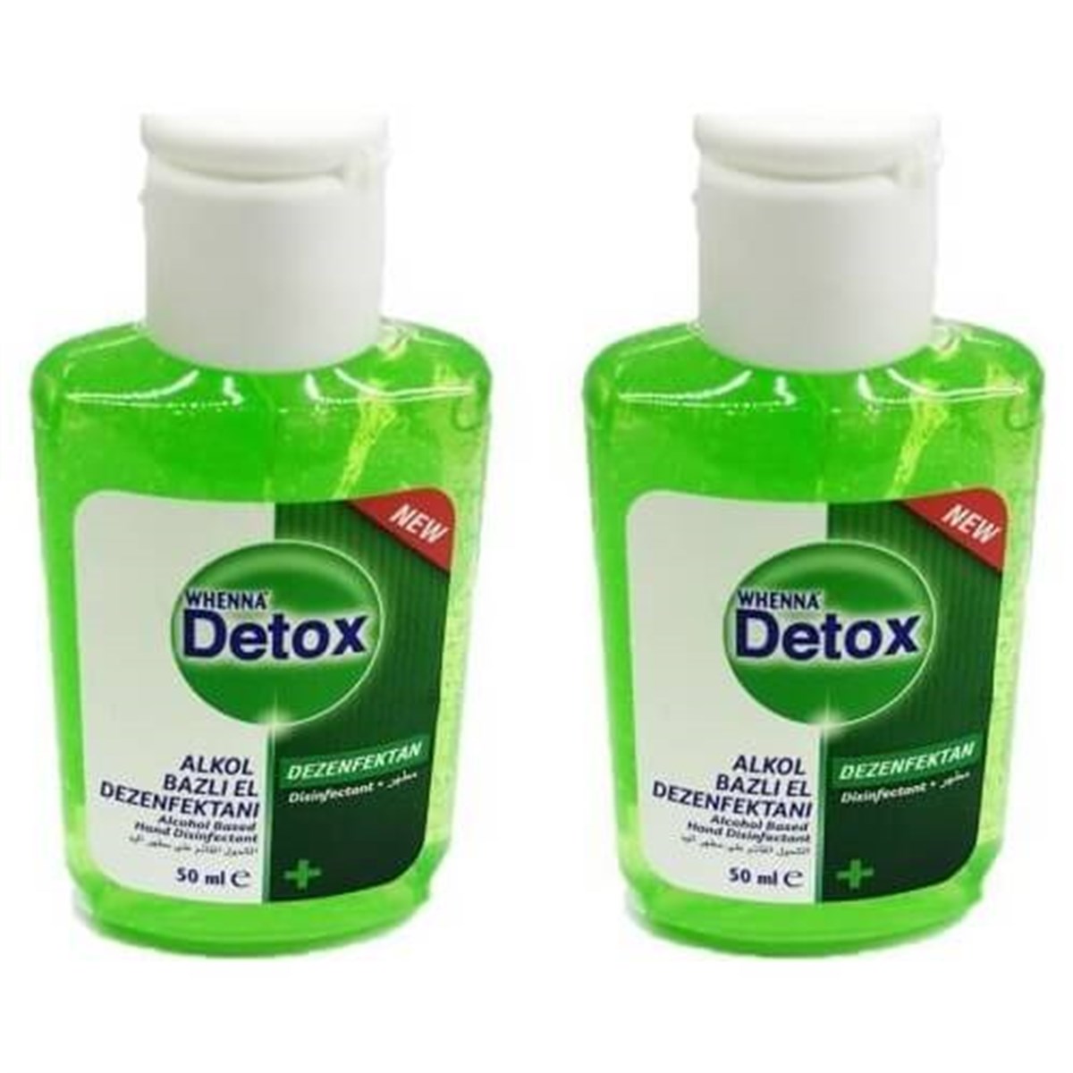 WHENNA DETOX ANTİBAKTERİYEL EL TEMİZLEME JELİ 50 ML