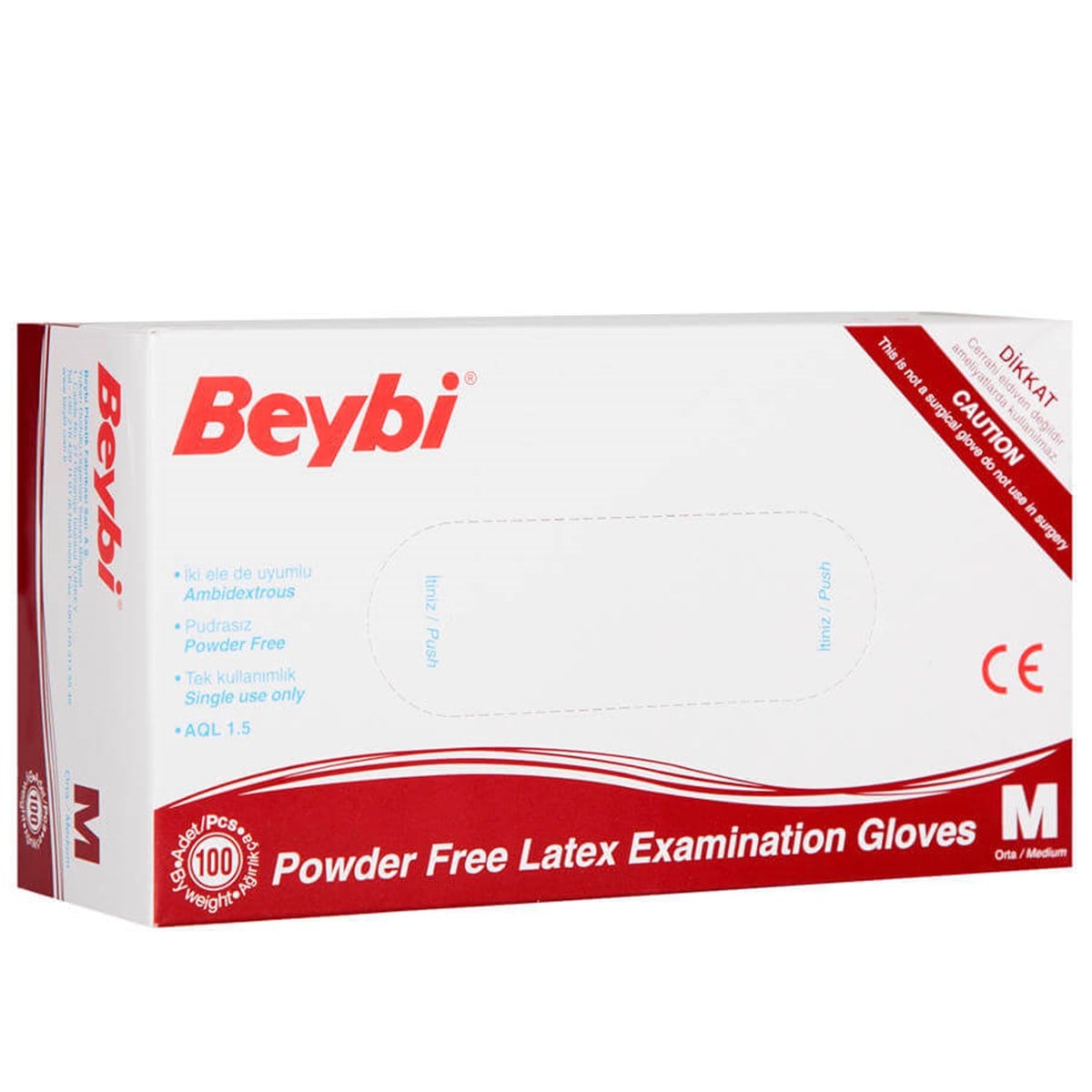 BEYBİ MUAYENE ELDIVENI PUDRASIZ MEDIUM