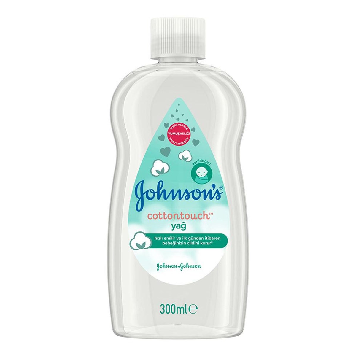 JOHNSON'S COTTON TOUCH YAĞ 300 ML