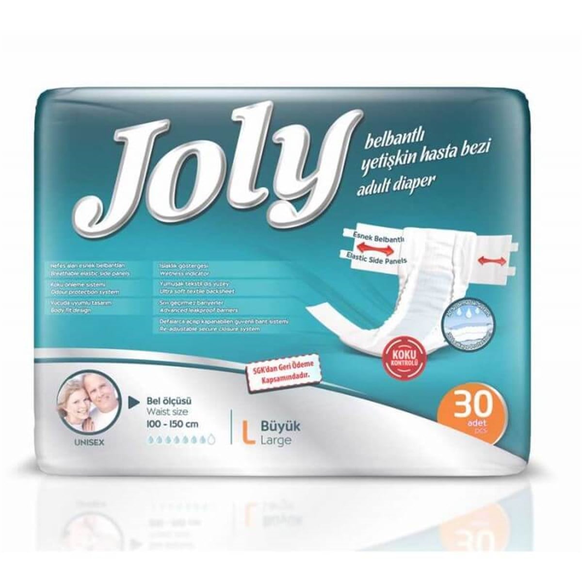 JOLY BELBANTLI HASTA BEZİ LARGE 30'LU