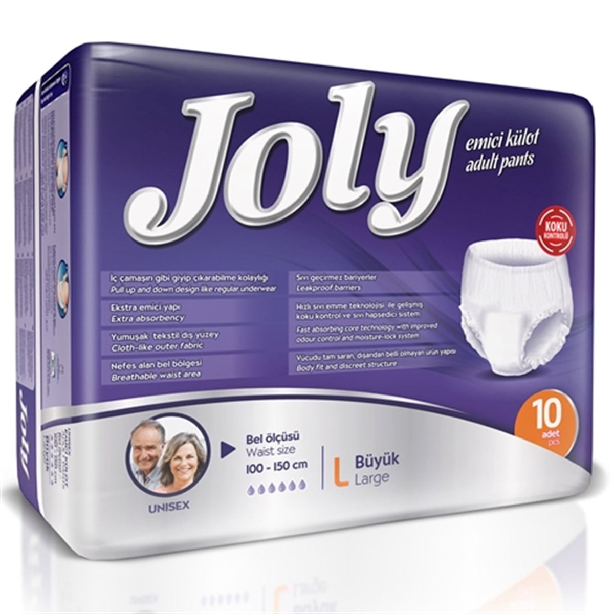 JOLY EMİCİ KÜLOT LARGE 10'LU