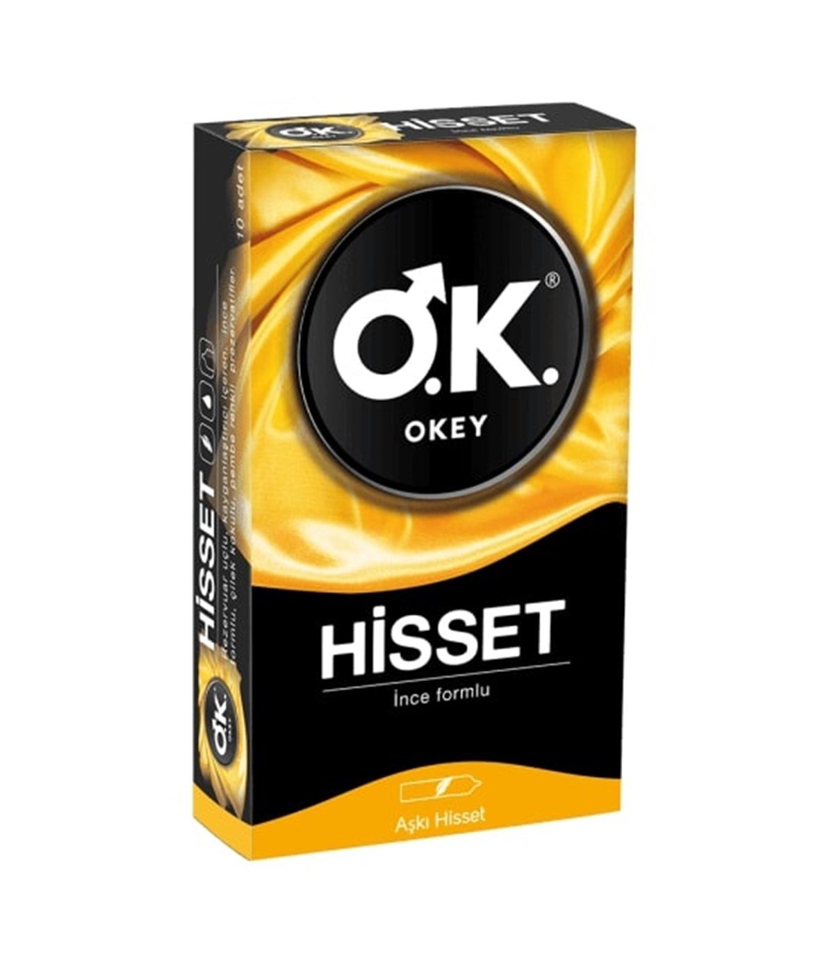 OKEY PREZERVATİF HİSSET 10'LU