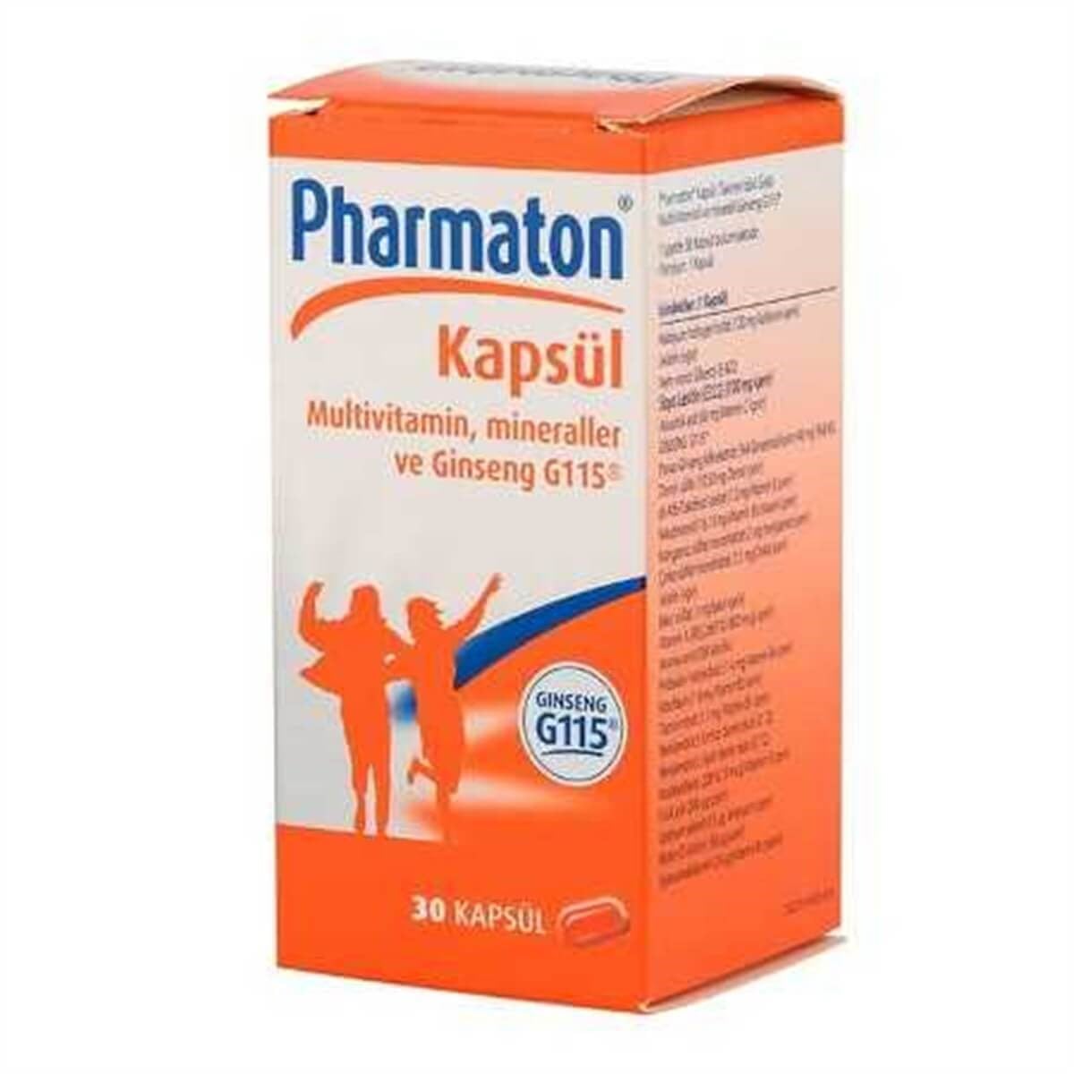 PHARMATON VITALITY TAKVİYE EDİCİ GIDA 30 KAPSÜL