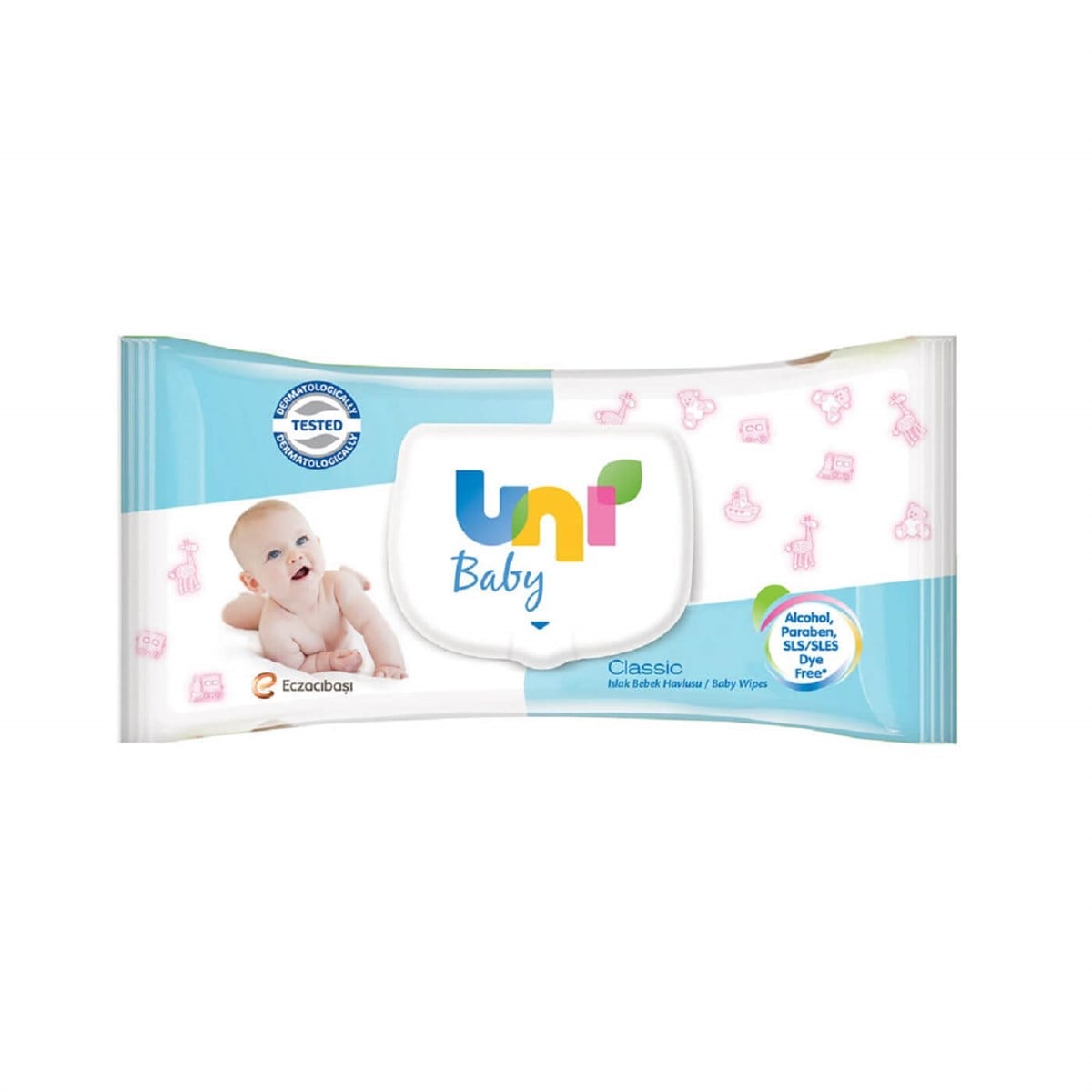UNİ BABY CLASSIC ISLAK HAVLU 56'lık