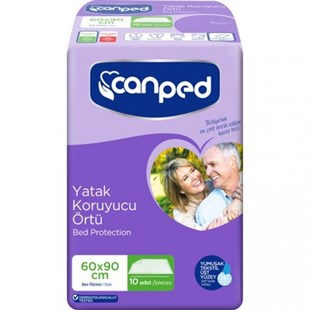 CANPED YATAK ÖRTÜSÜ 60X90 10LU