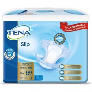 TENA SLIP PREMIUM PLUS LARGE 30'LU
