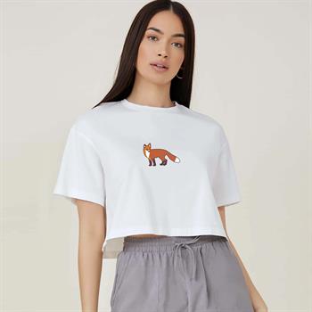 Crop Top Tshirt Tilki Fox