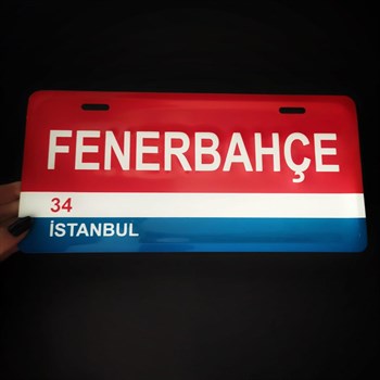 Metal Poster Fenerbahçe