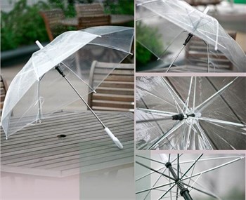 Şemsiye Standart Kalite Şeffaf 