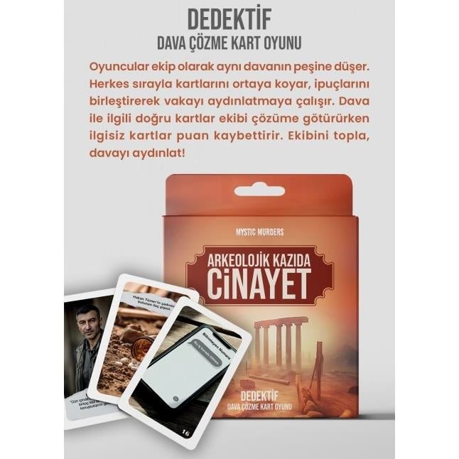 Dava Çözme Arkeolojik Kazıda Cinayet