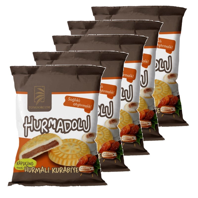 5 x Kapuçinolu Hurmalı Kurabiye