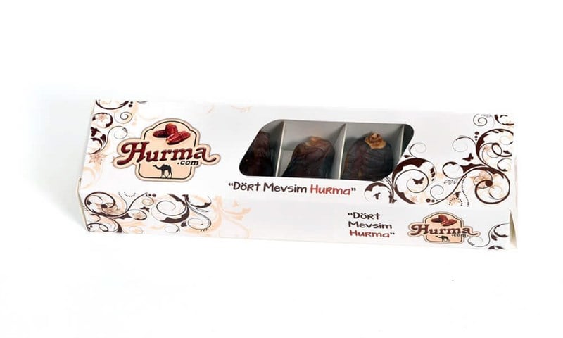 50 x Medine DUBLE Hurma Kutusu