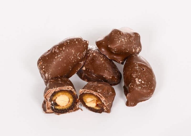 Sütlü Çikolatalı Bademli Hurma 175 g