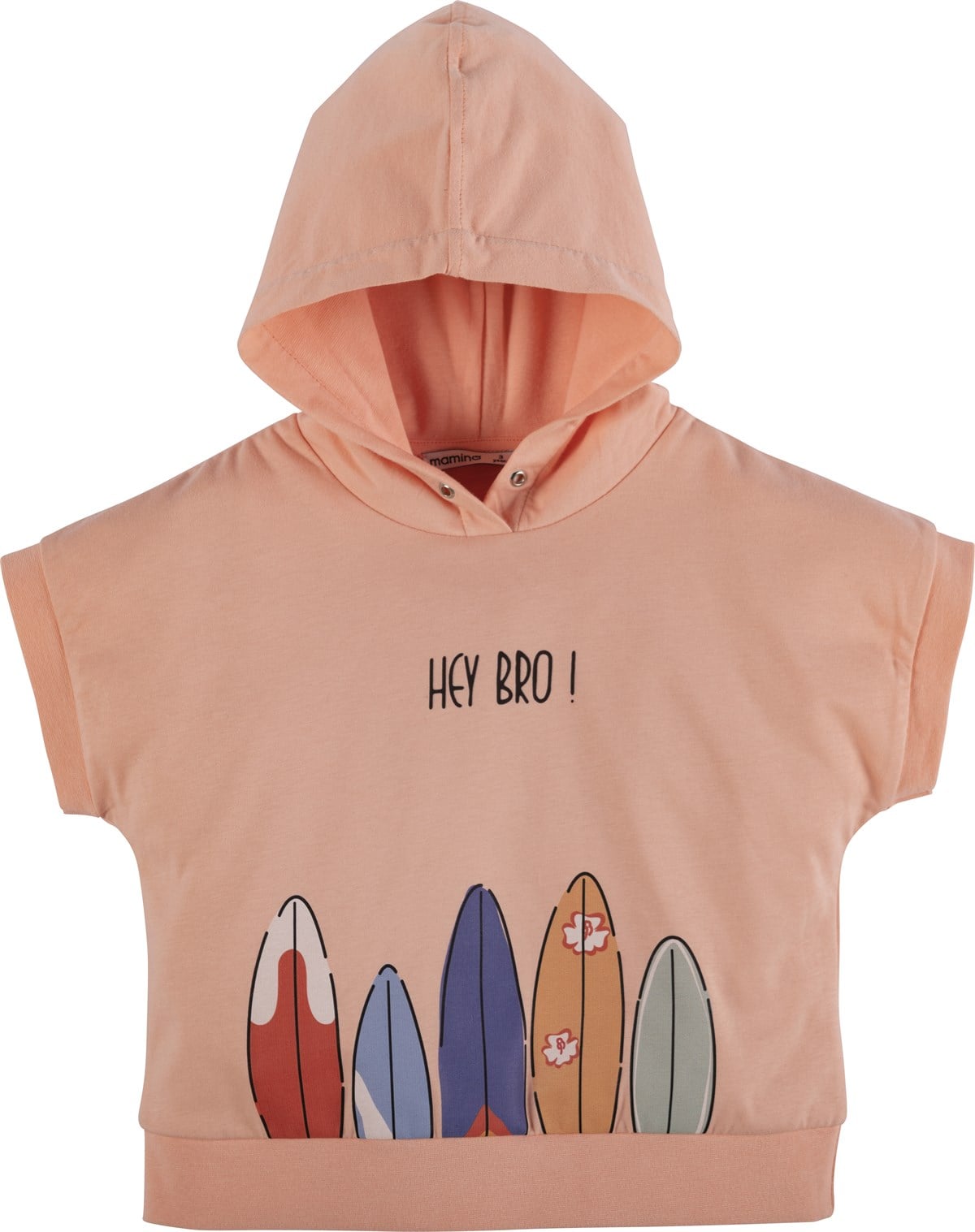 Baskılı Kapşonlu Sweatshirt 16666