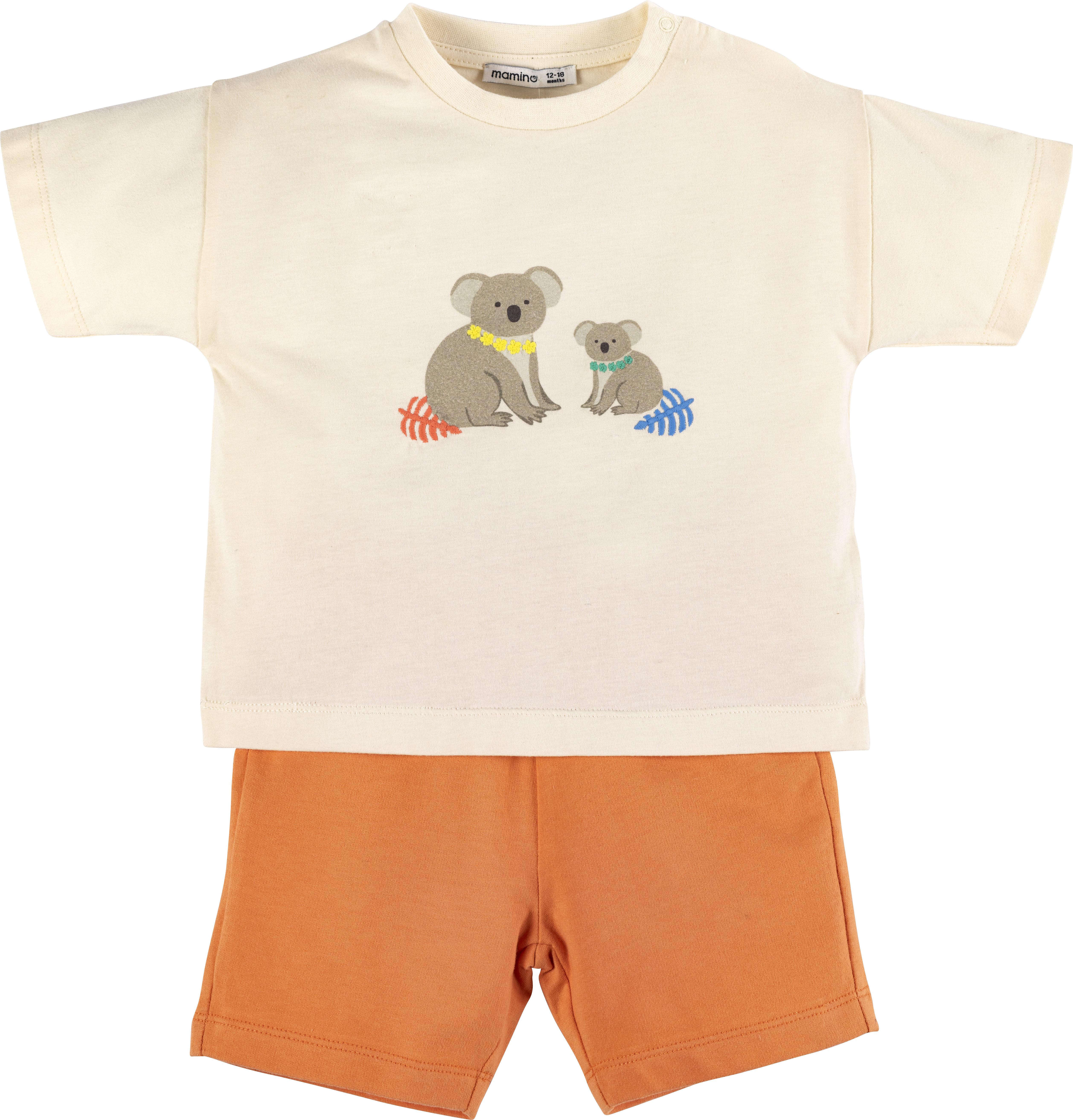 Baskılı Şortlu Takım 17417