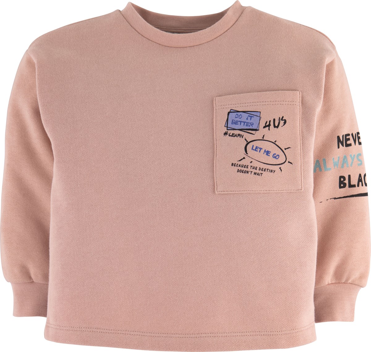 Baskılı Sweatshirt 15973